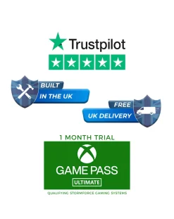 Stormforce Onyx Ryzen 5600G, 16GB RAM, 1TB SSD, Windows 11 Gaming Desktop