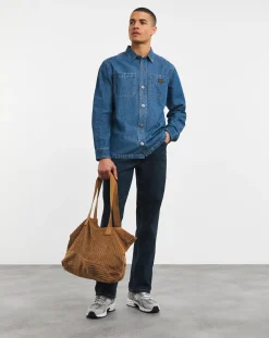 Jacamo Straight Fit Stretch Jeans Dark Tint