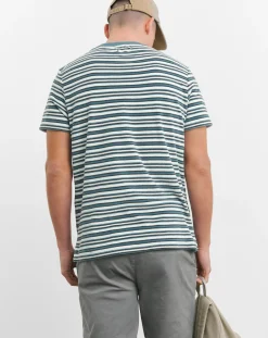 Jacamo Stripe Towelling T-Shirt