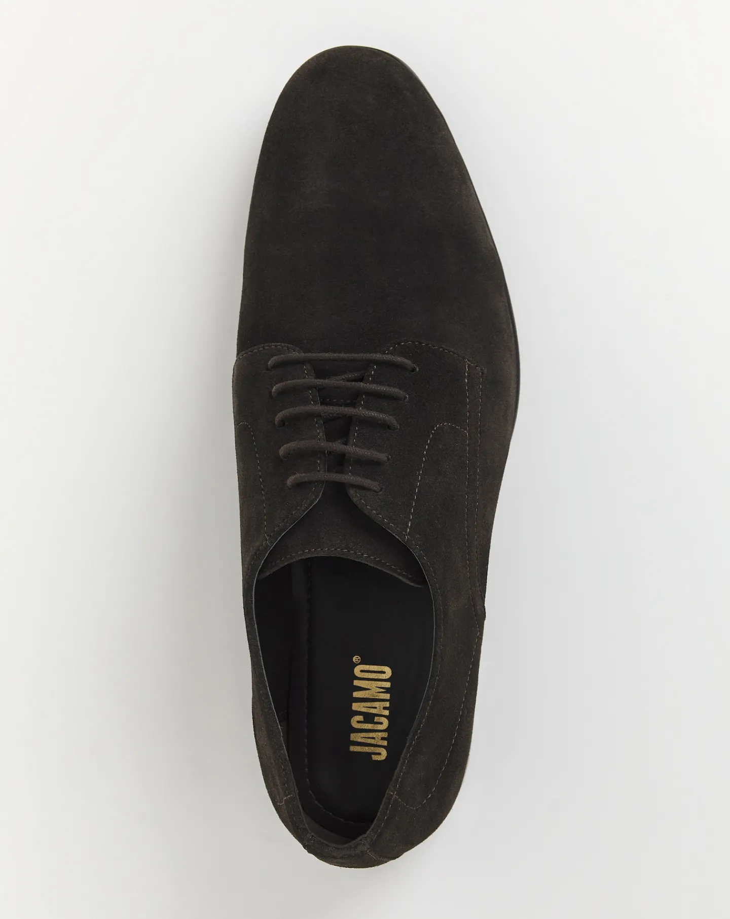 Jacamo Suede Formal Derby Shoe Wide Fit