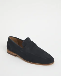 Jacamo Suede Formal Penny Loafer Wide Fit
