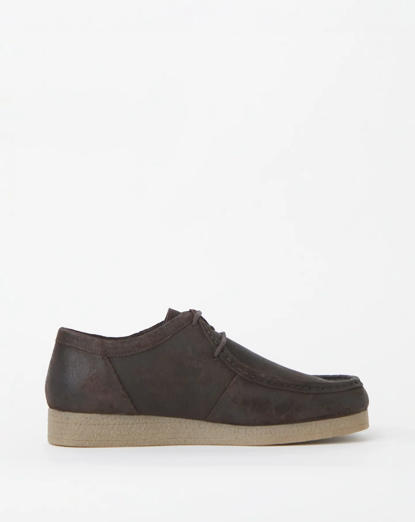 Jacamo Suede Leather Lace Up Shoe Wide
