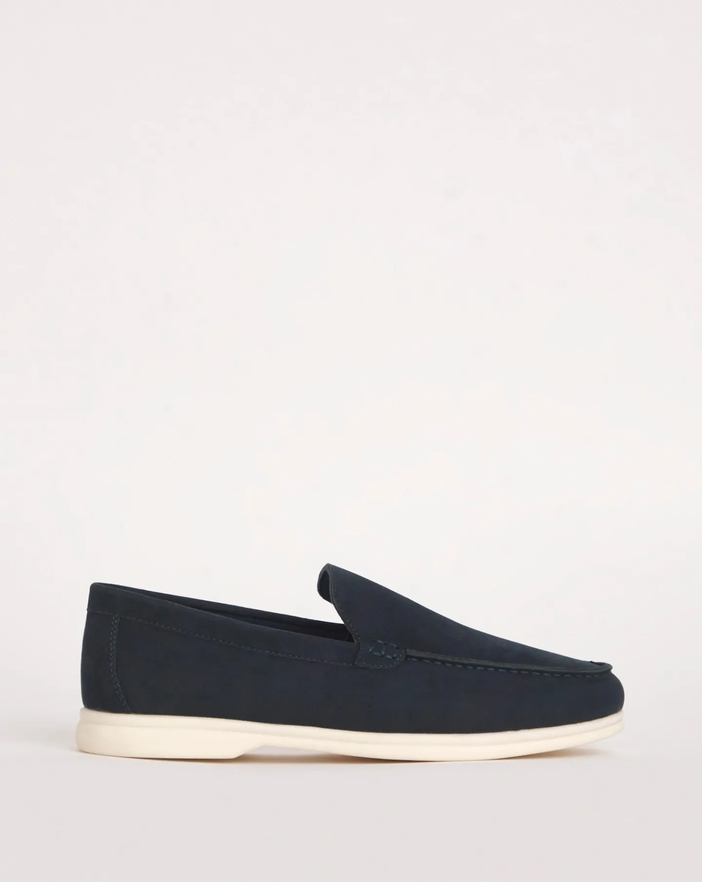 Jacamo Suede Look Loafer Wide Fit