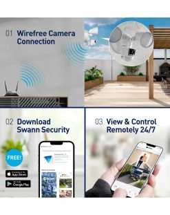 Swann 4K Floodlight Security Camera