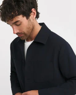 Jacamo Tailored Button Harrington Shacket