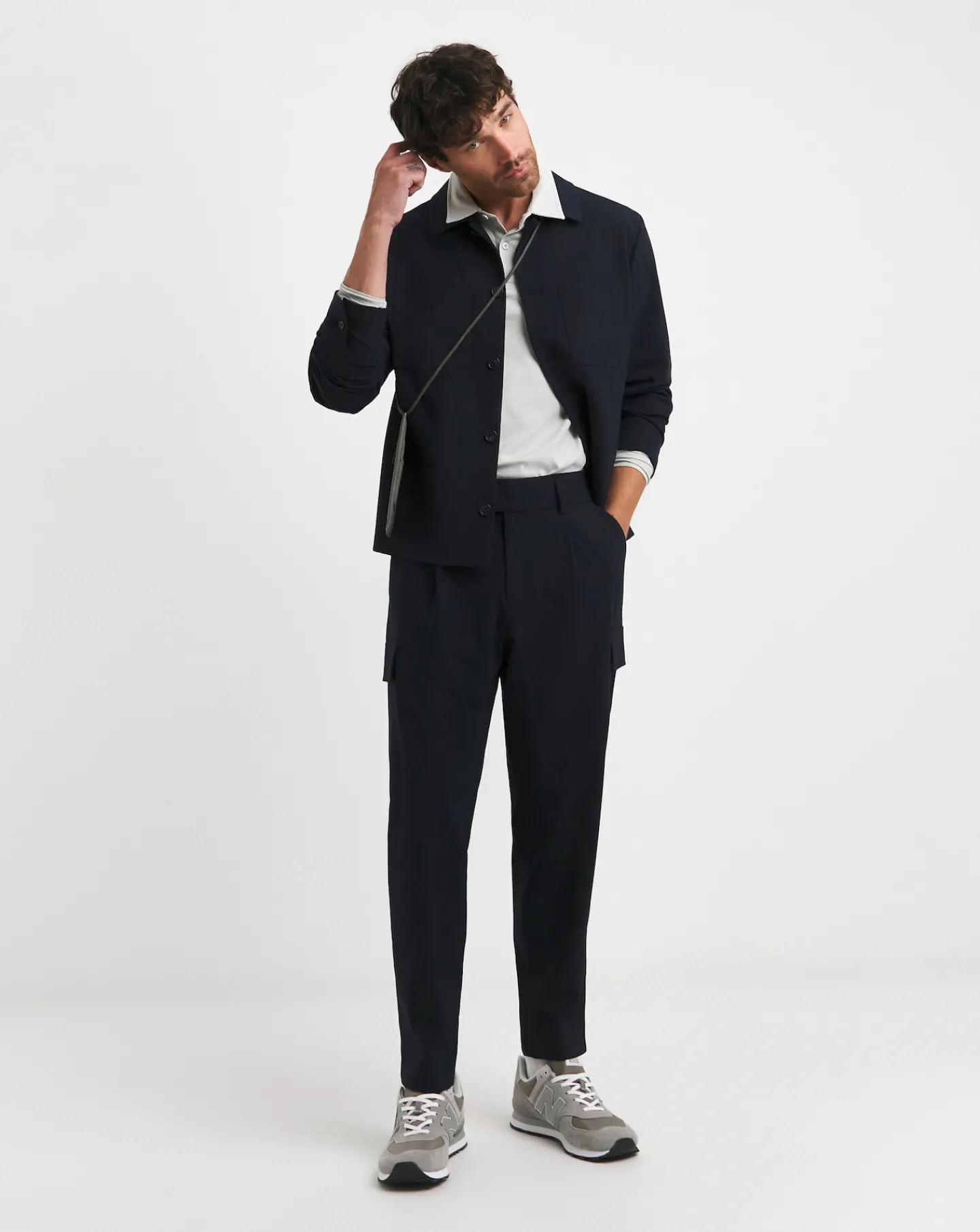 Jacamo Tailored Cargo Tapered Trouser
