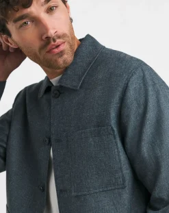 Jacamo Tailored Chambray Button Jacket