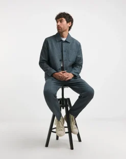 Jacamo Tailored Chambray Button Jacket