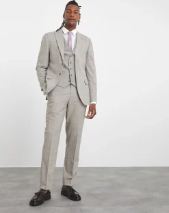 Jacamo Tailored Check Suit Waistcoat