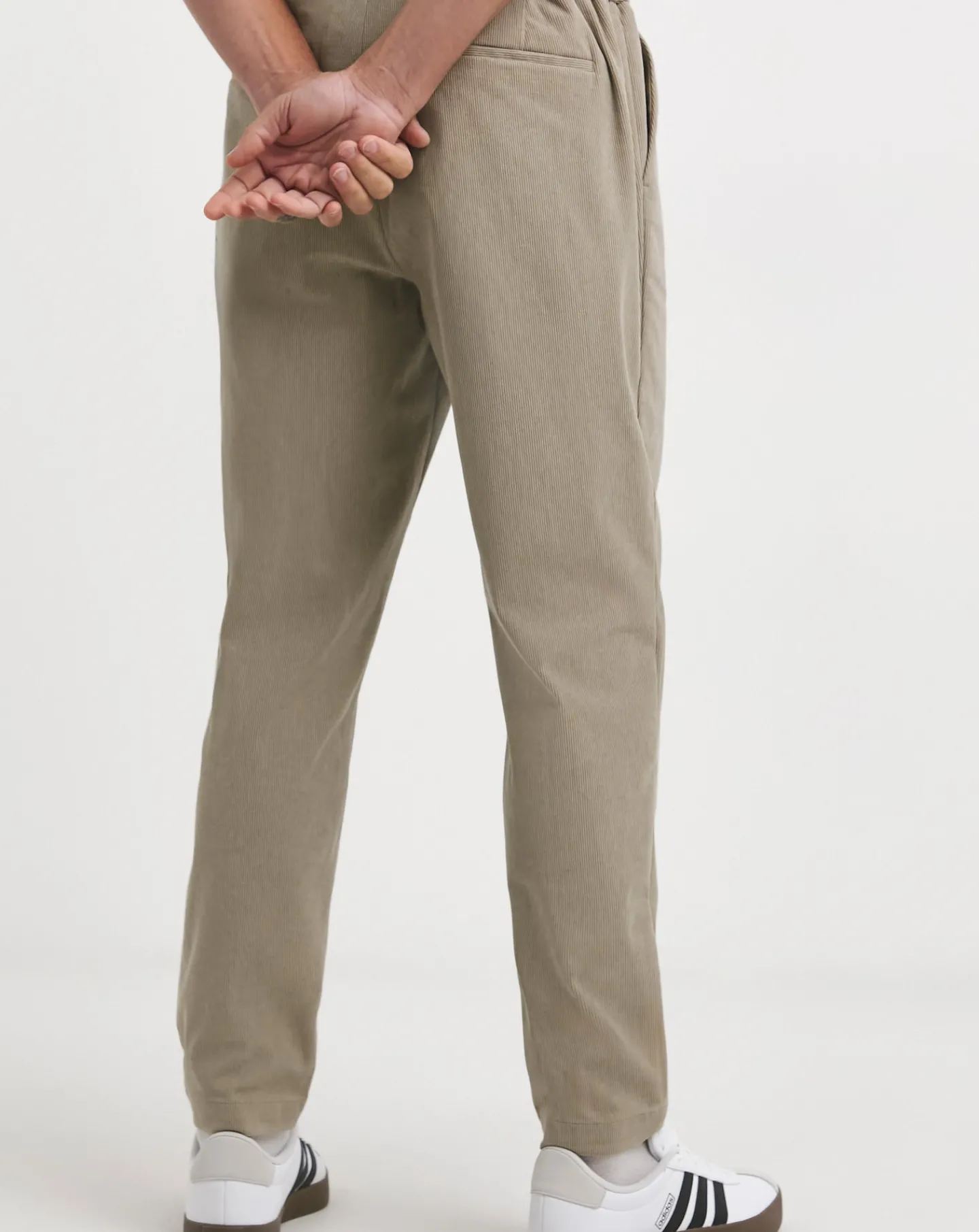 Jacamo Tailored Cord Tapered Drawcord Trouser
