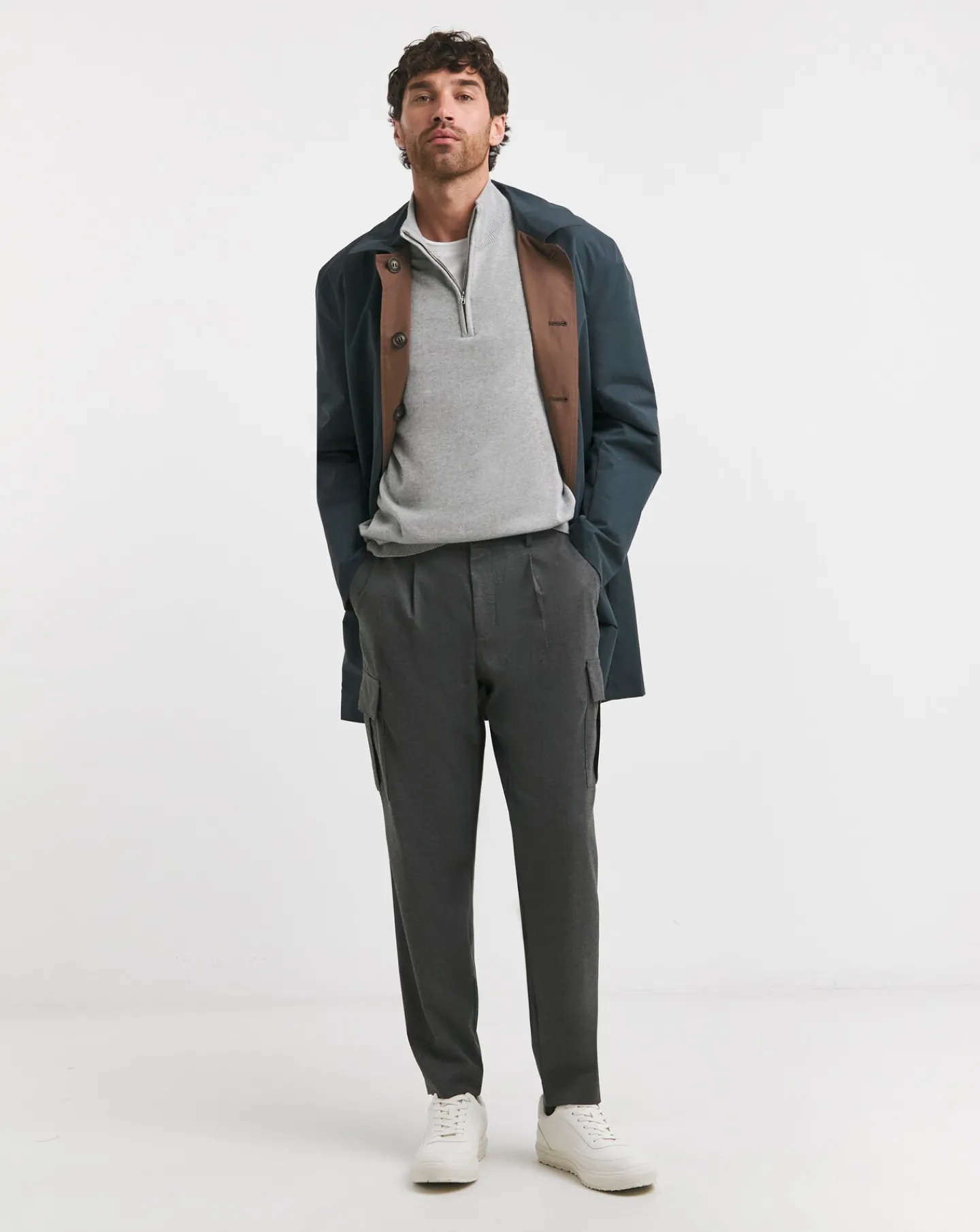 Jacamo Tailored Flannel Cargo Trouser