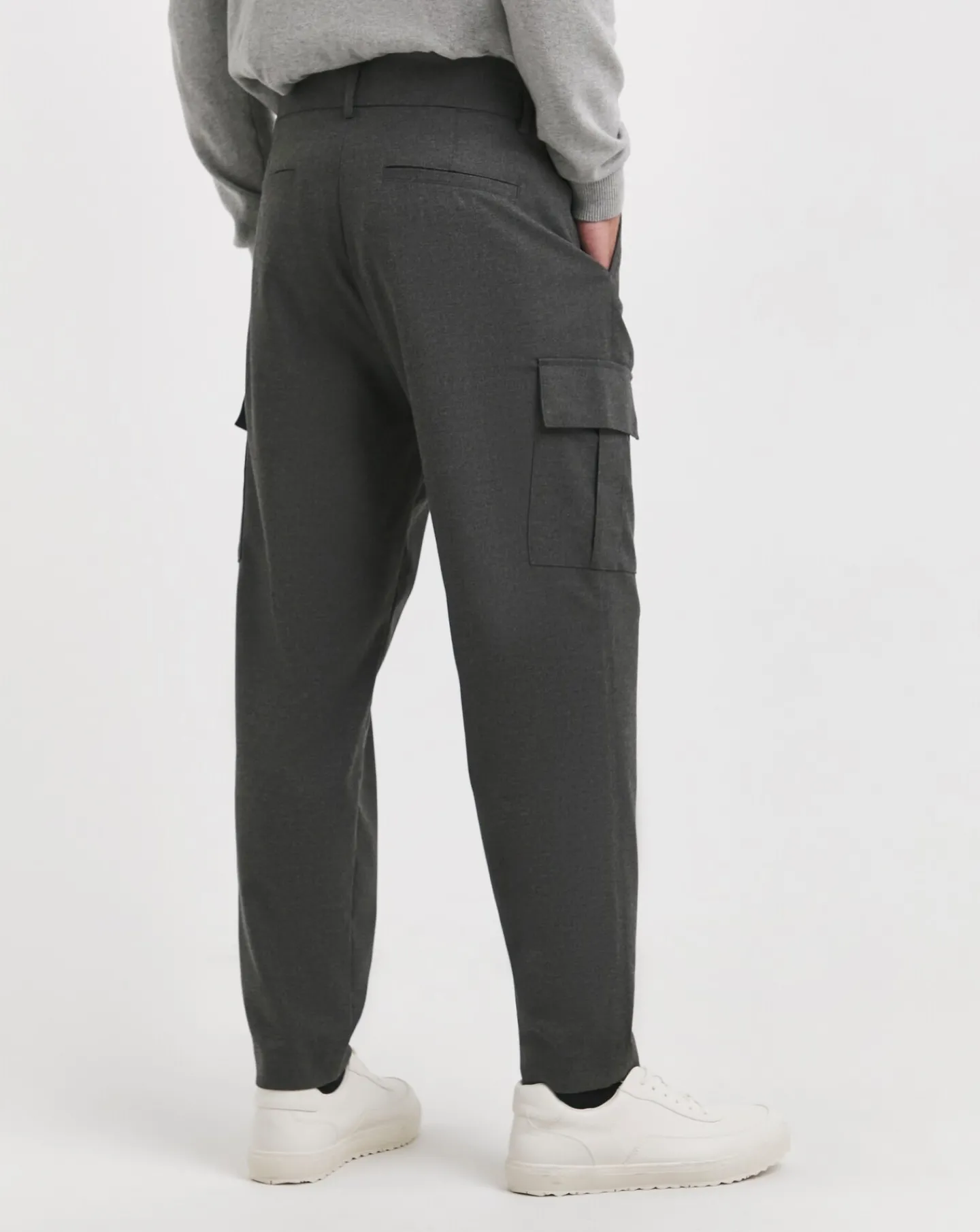 Jacamo Tailored Flannel Cargo Trouser