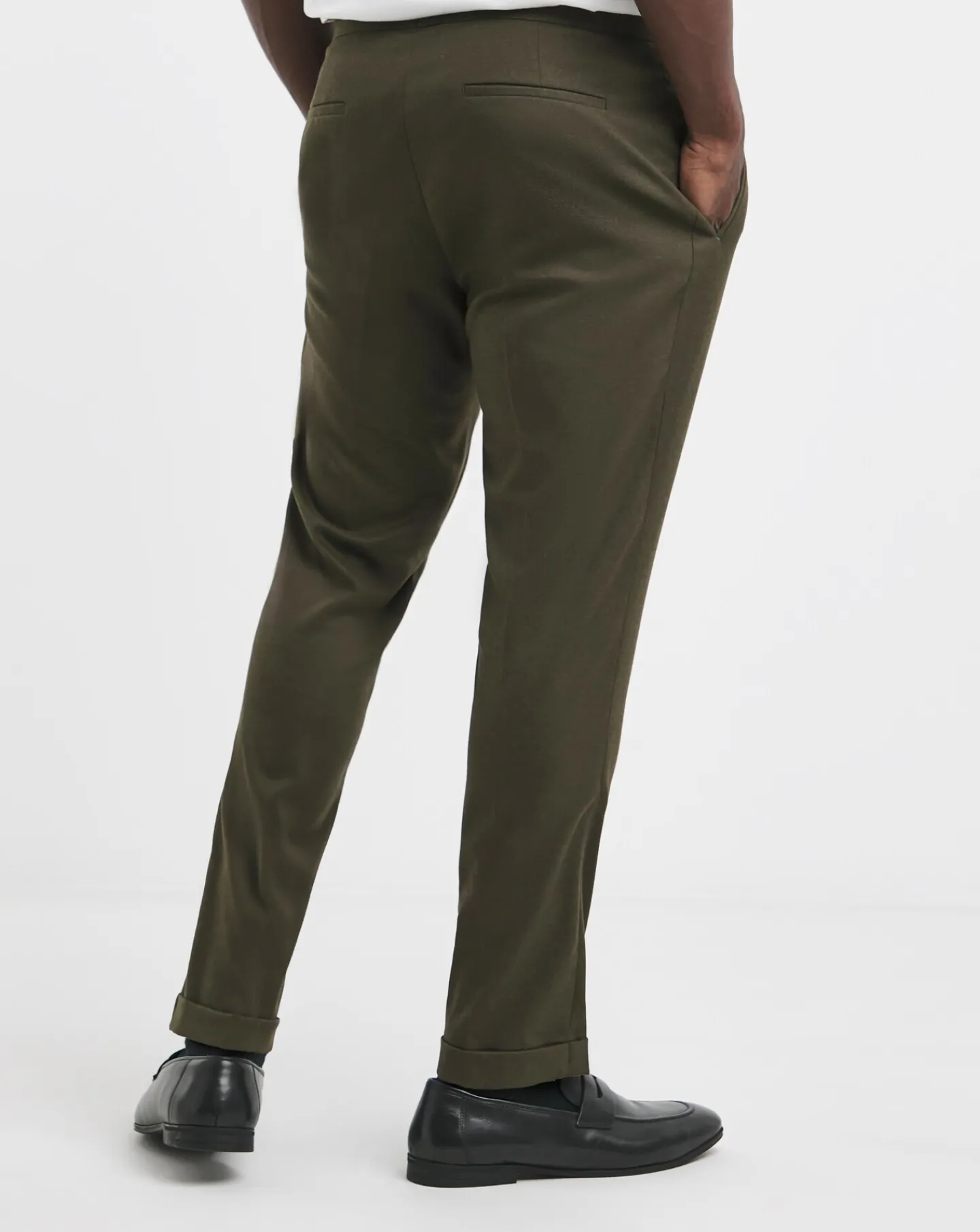 Jacamo Tailored Flannel Pleat Front Trouser