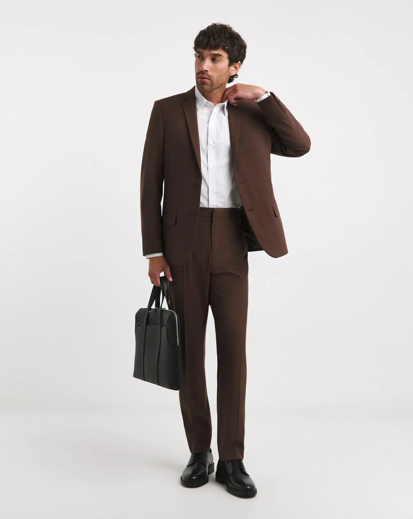 Jacamo Tapered Fit Flat Front Trouser