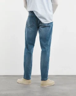 Jacamo Tapered Fit Stretch Jeans Light Wash