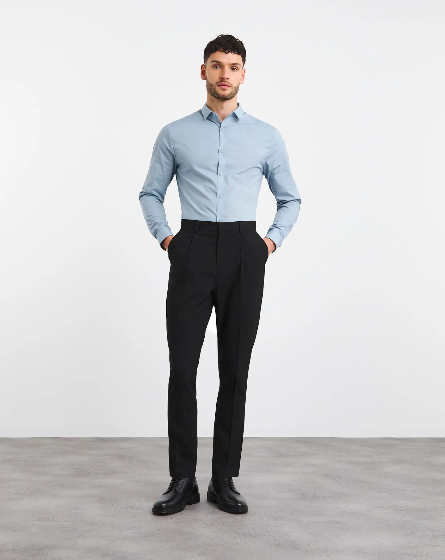 Jacamo Tapered Pleat Front Trouser