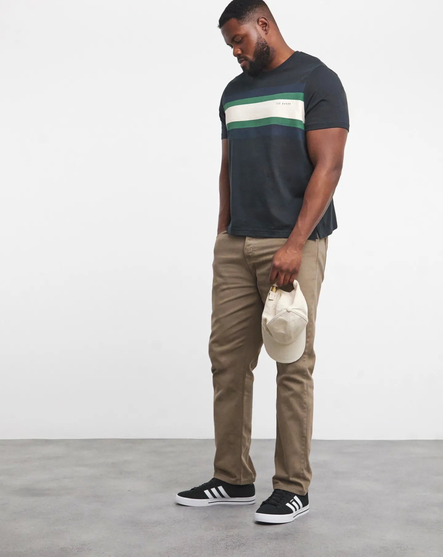 Ted Baker Chest Stripe Crew Neck T-shirt