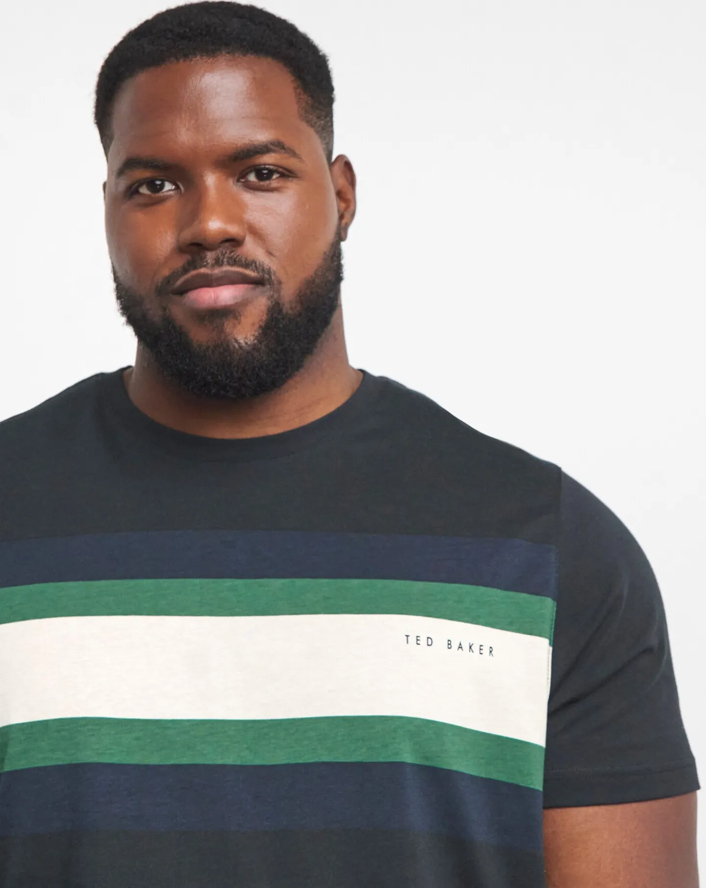 Ted Baker Chest Stripe Crew Neck T-shirt