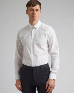 Ted Baker Floral Jacquard Slim Fit Shirt