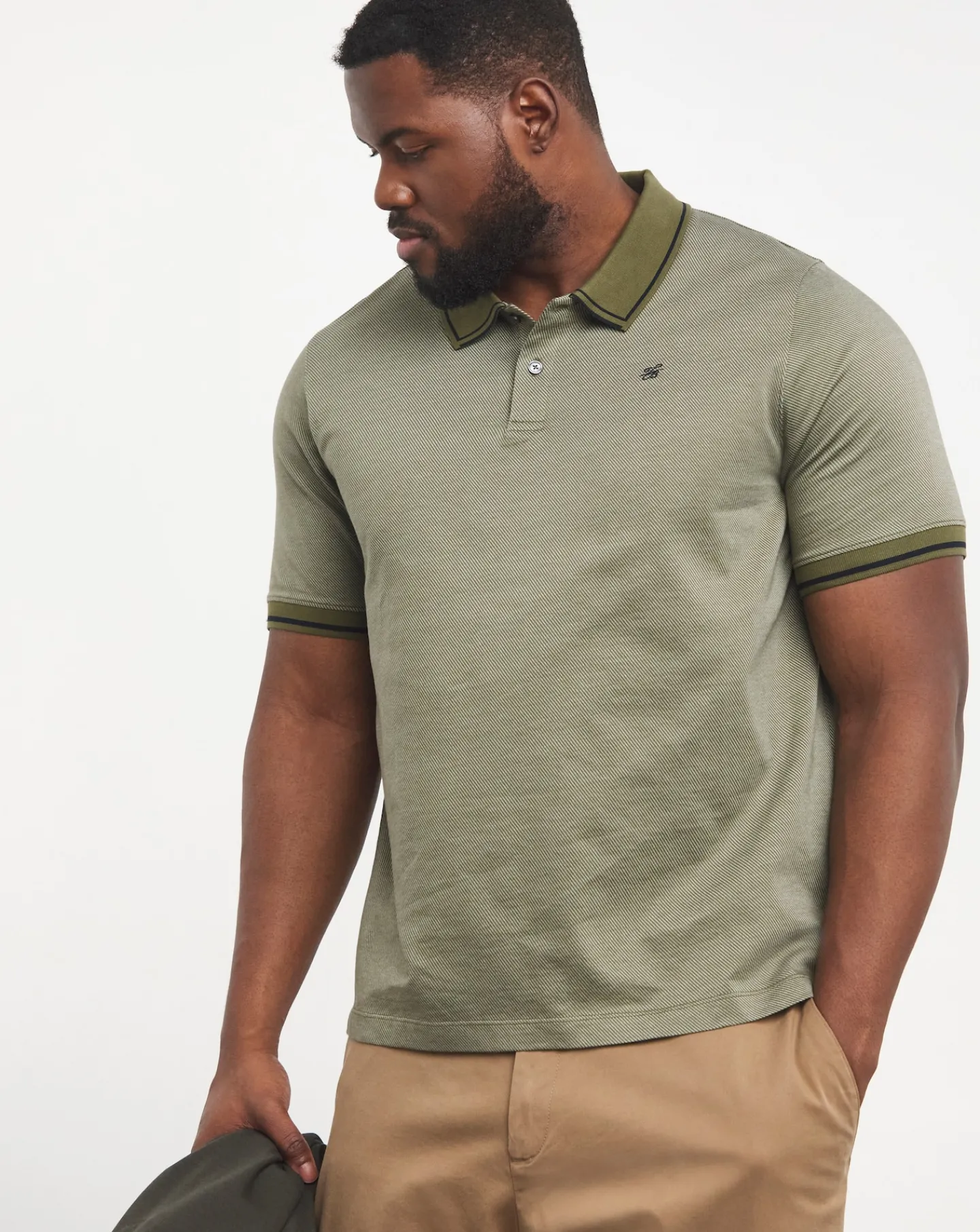 Ted Baker Helta Tipped Collar Polo Shirt