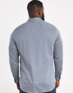 Ted Baker Laceby Geo Print Long Sleeve