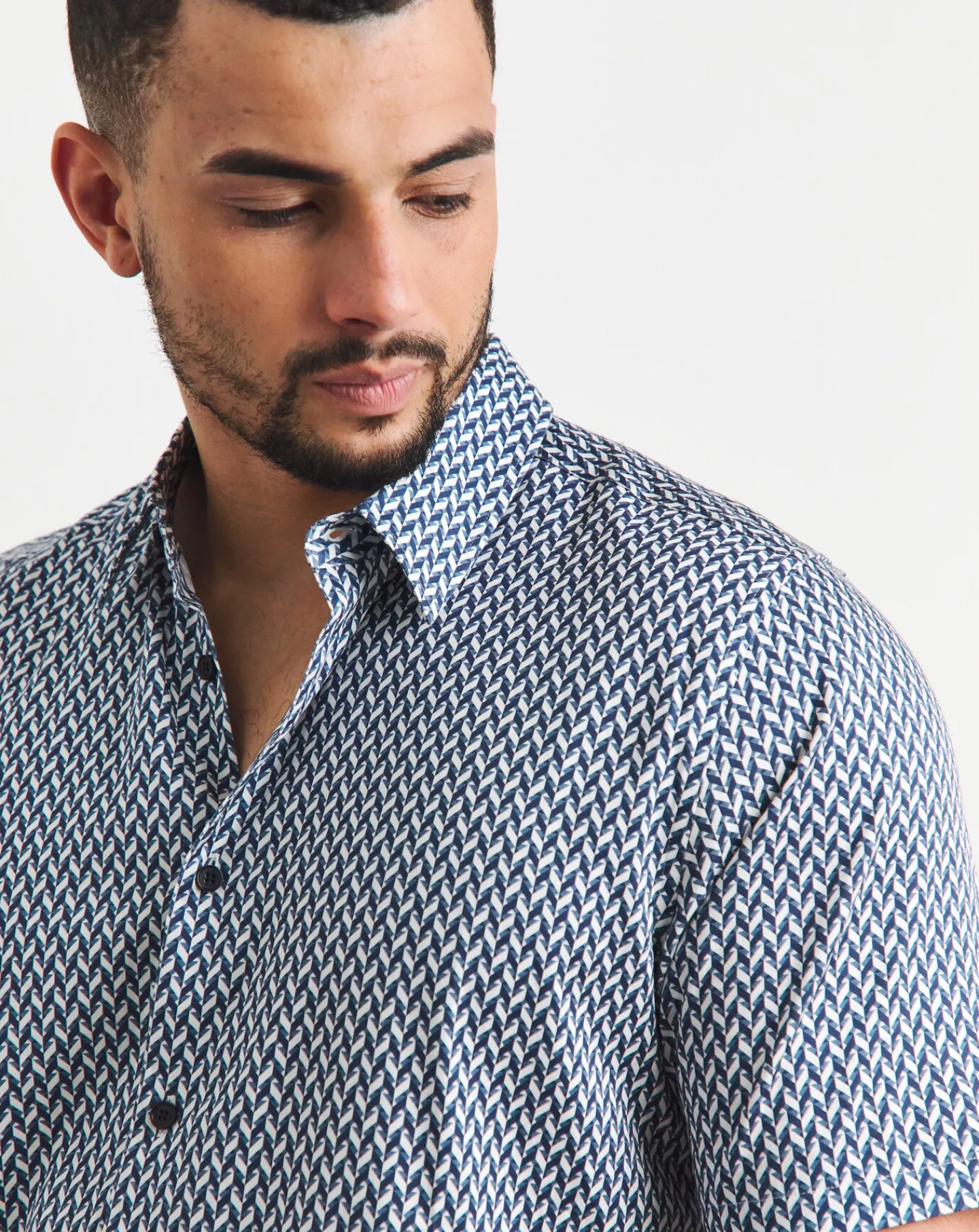 Ted Baker Lacesho Geo Print Shirt