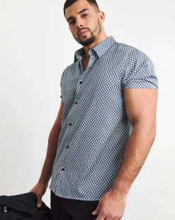 Ted Baker Lacesho Geo Print Shirt