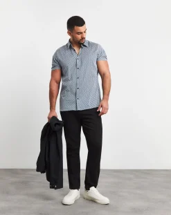 Ted Baker Lacesho Geo Print Shirt