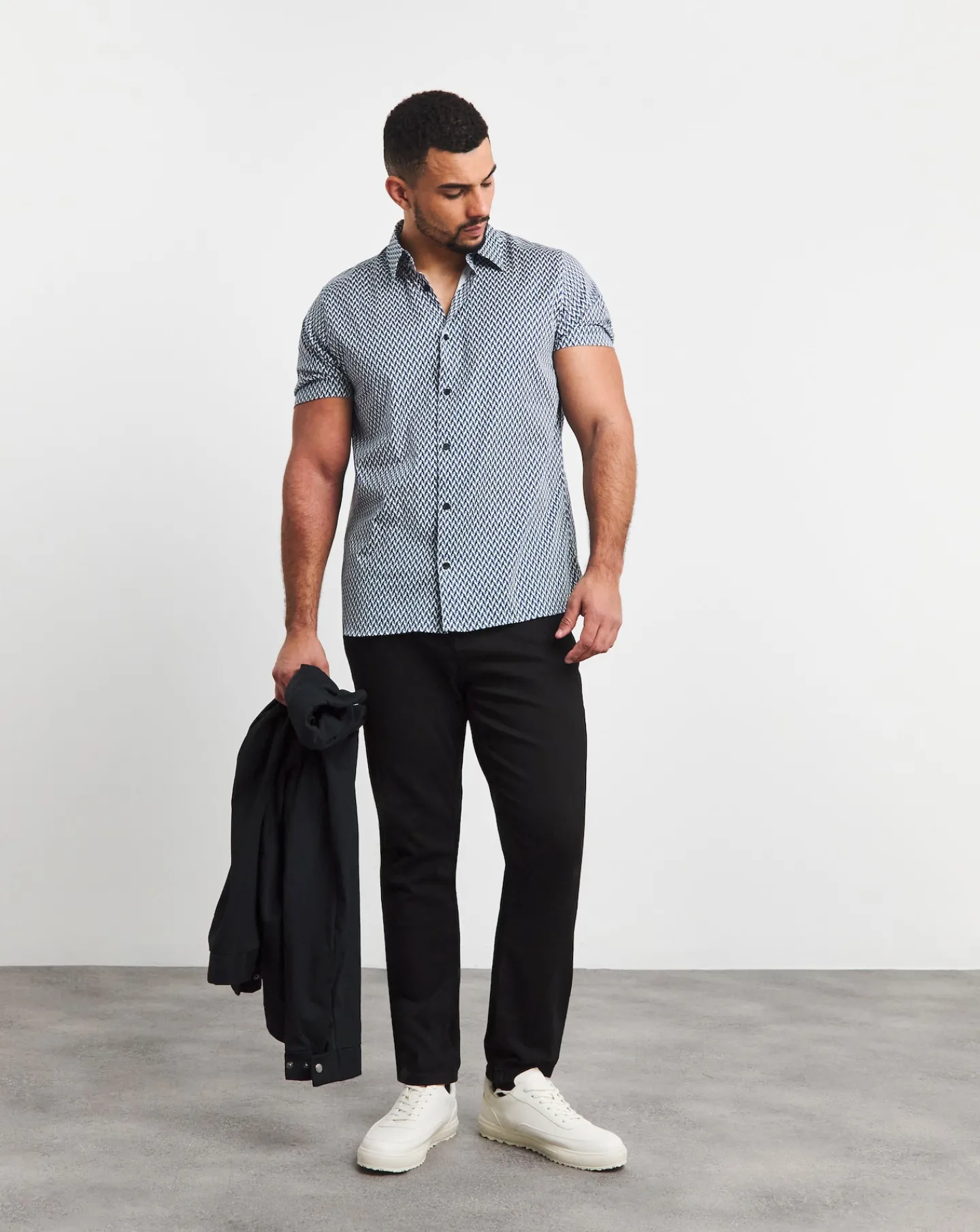 Ted Baker Lacesho Geo Print Shirt