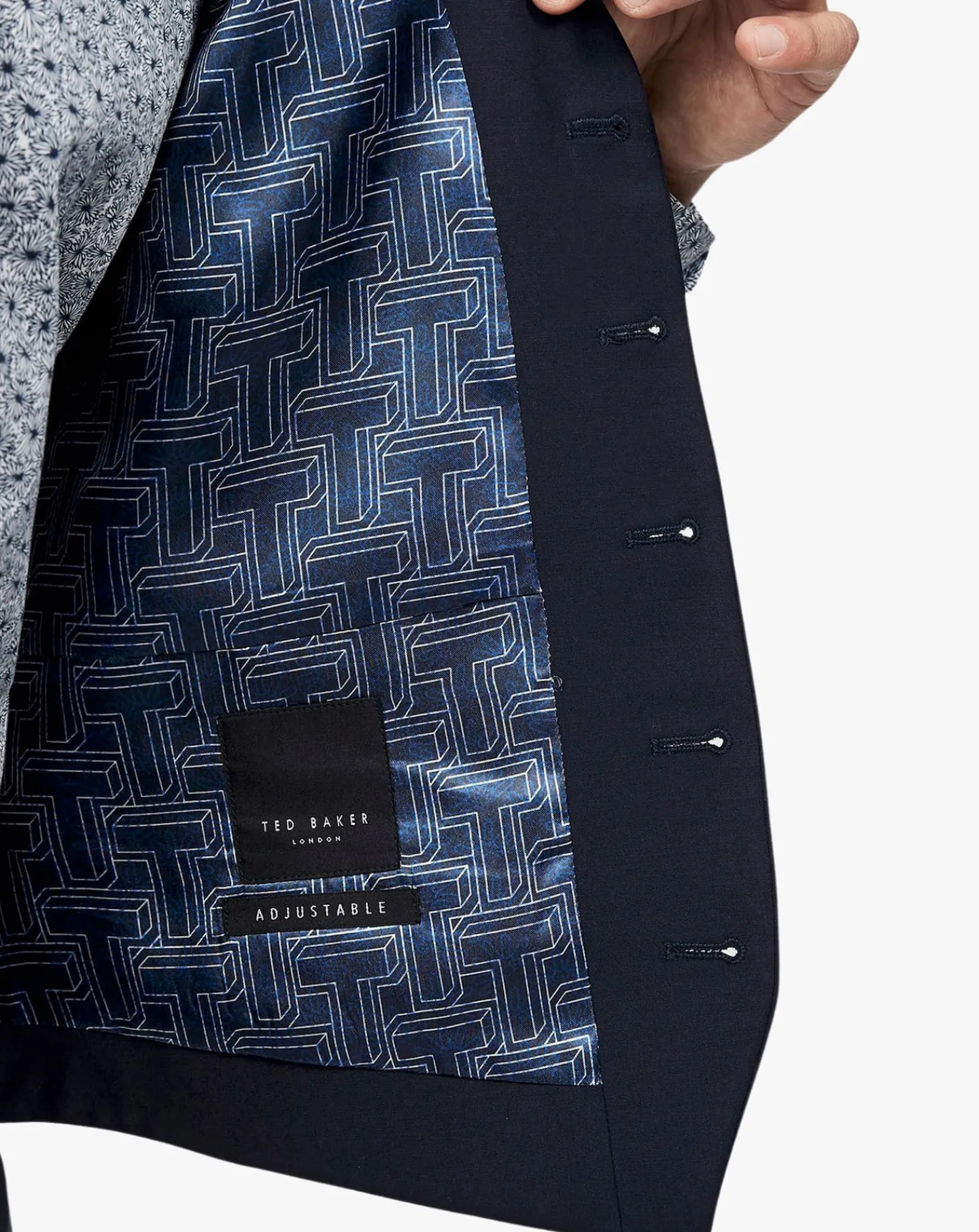 Ted Baker Regular Fit Panama Waistcoat