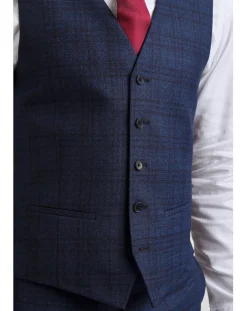 Ted Baker Slim Check Waistcoat