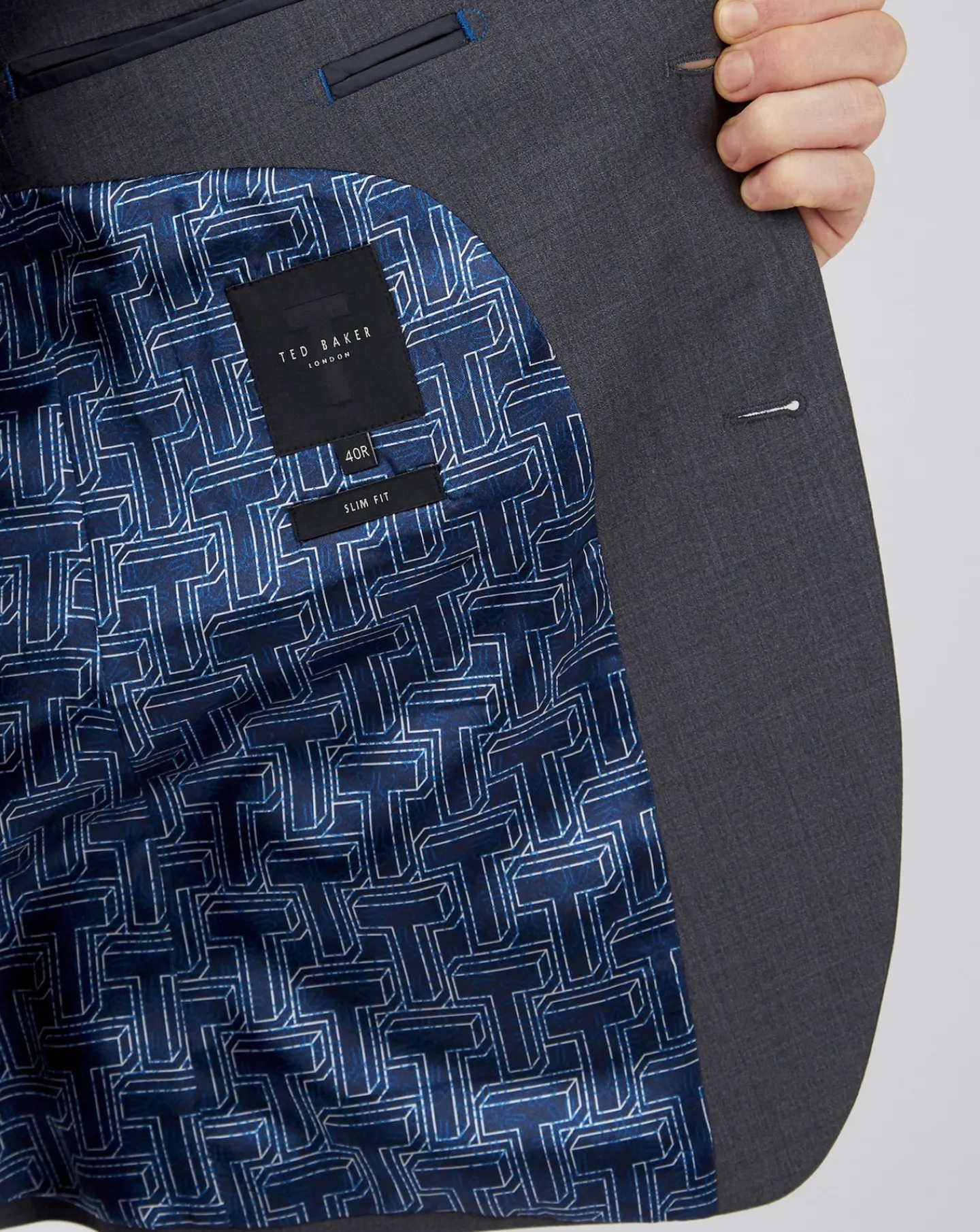 Ted Baker Slim Fit Panama Jacket