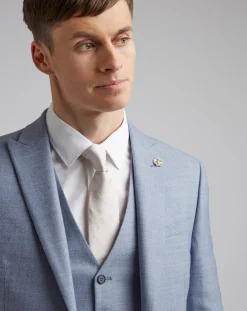 Ted Baker Slim Fit Soft Brushed Flannel Jacket
