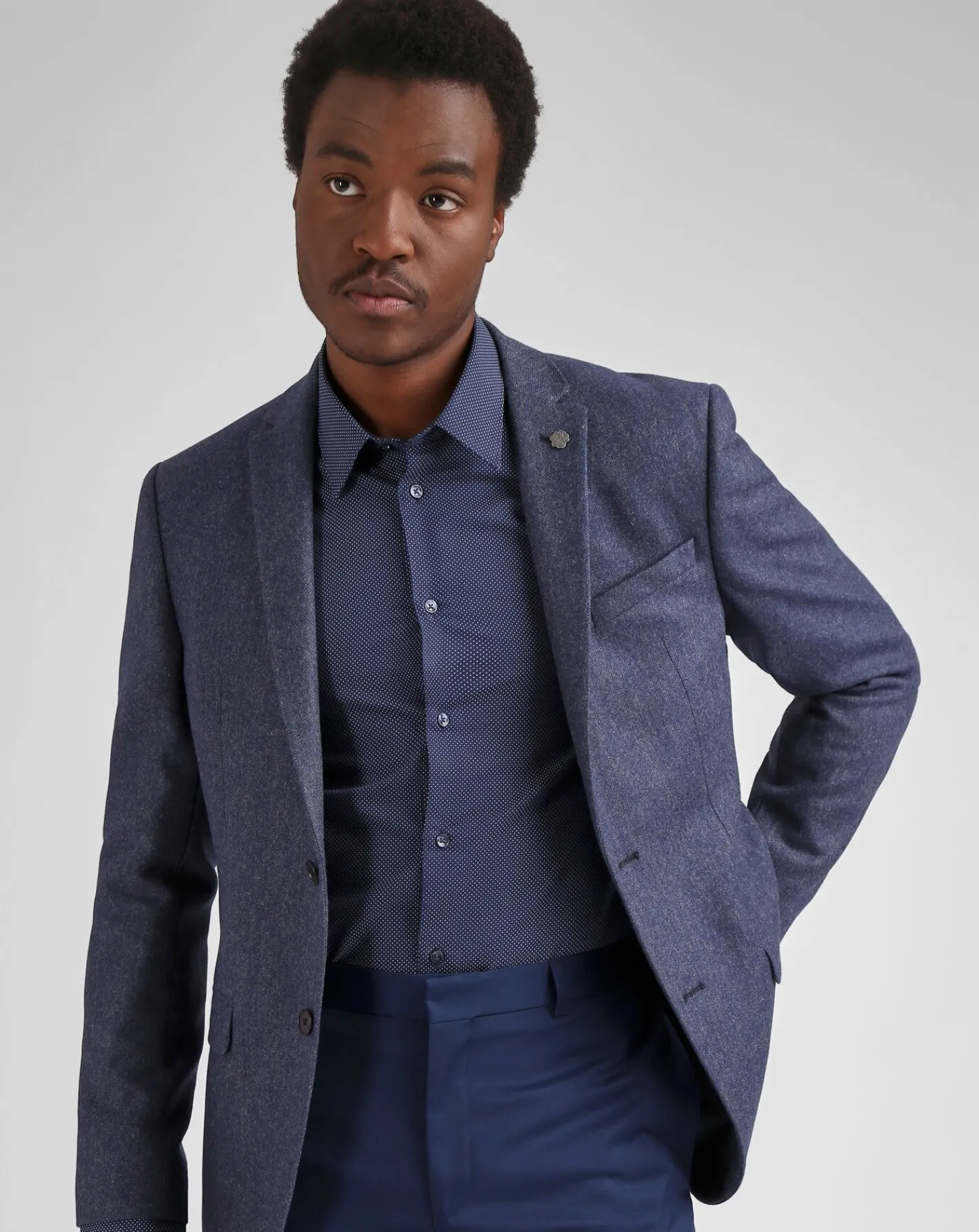 Ted Baker Slim Fit Textured Jacket