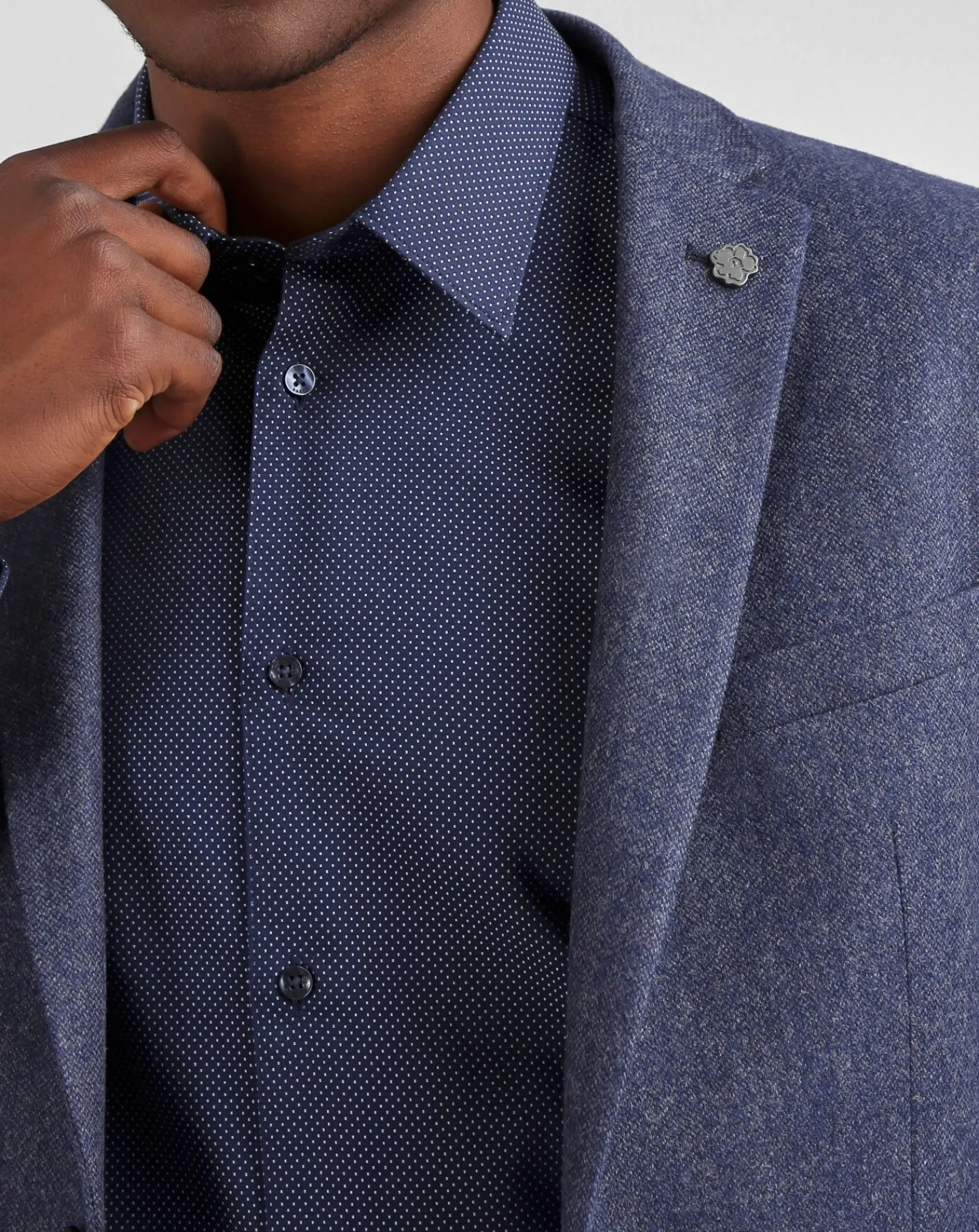 Ted Baker Slim Fit Textured Jacket