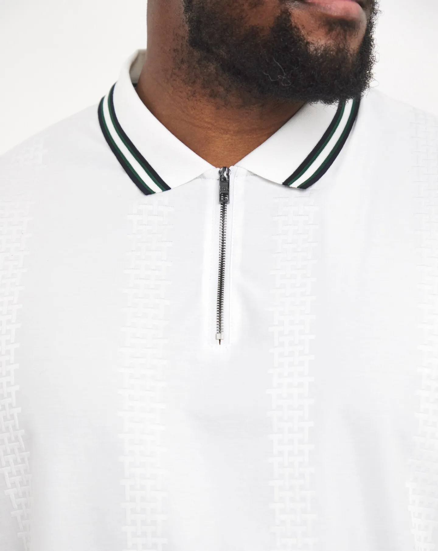 Ted Baker Zip Neck Orbite Polo Shirt