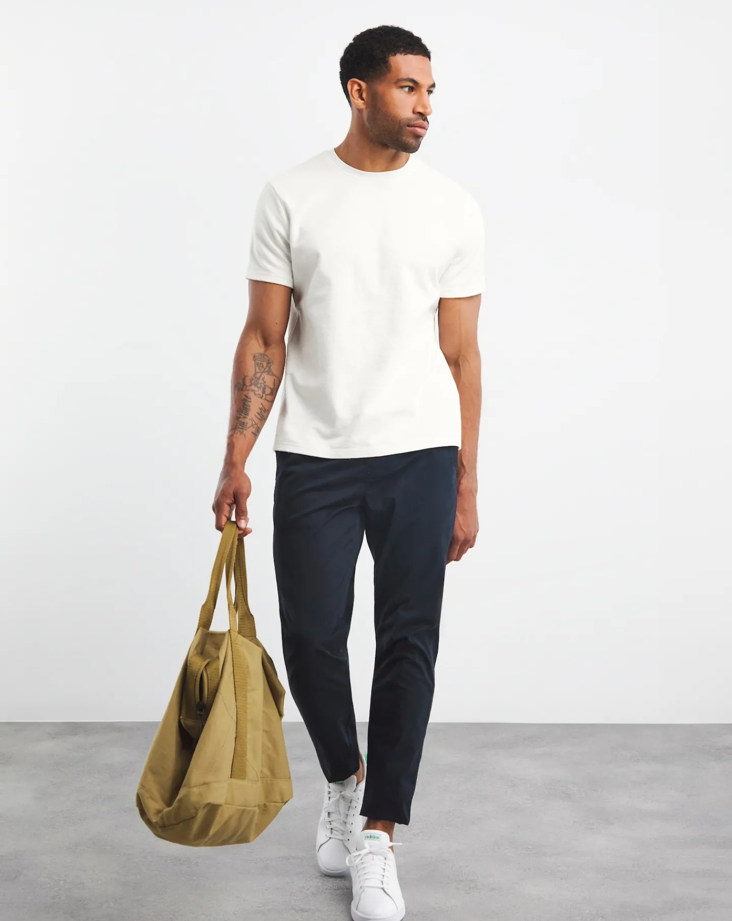 Jacamo Textured Crew Neck T-Shirt