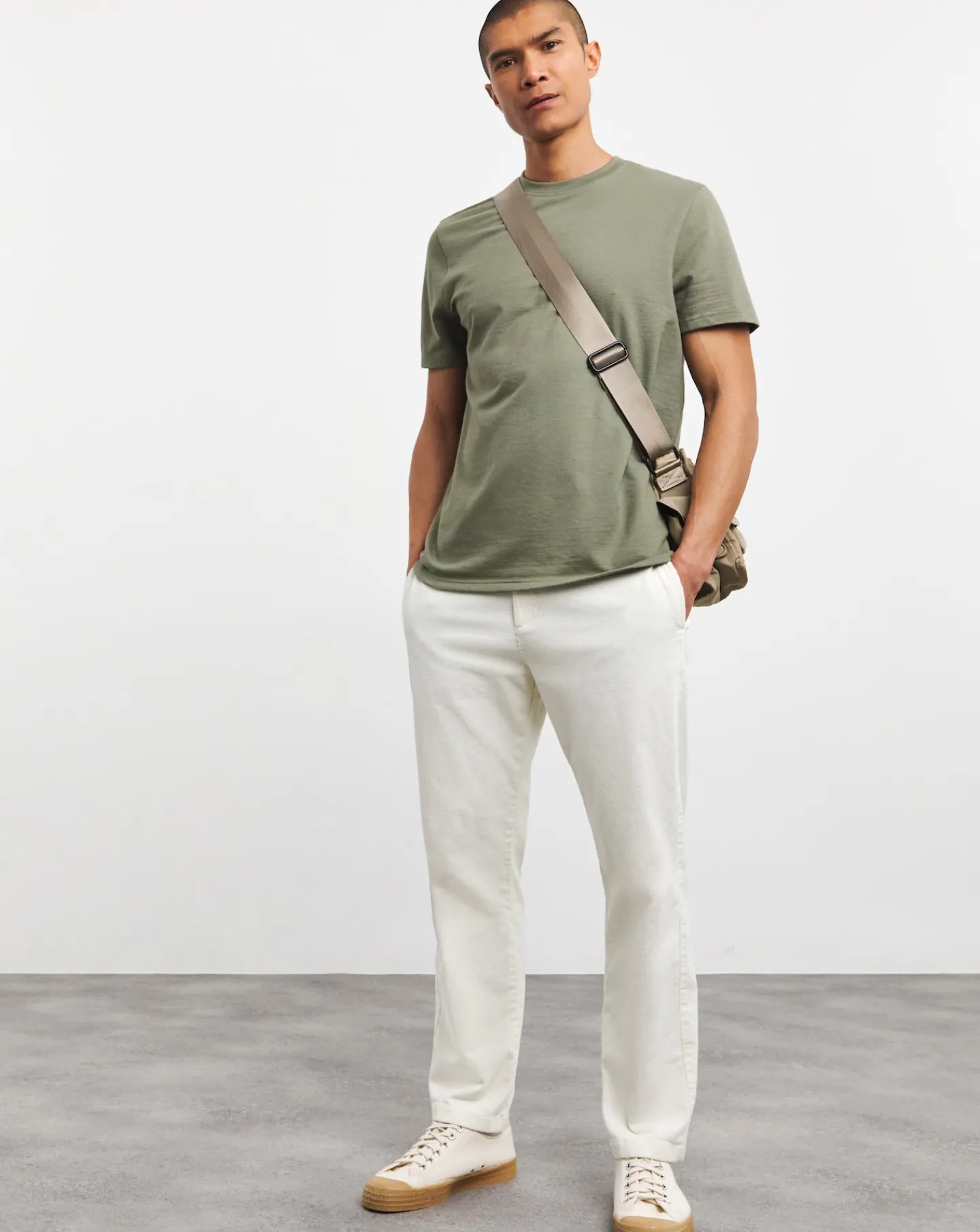 Jacamo Textured Crew Neck T-Shirt