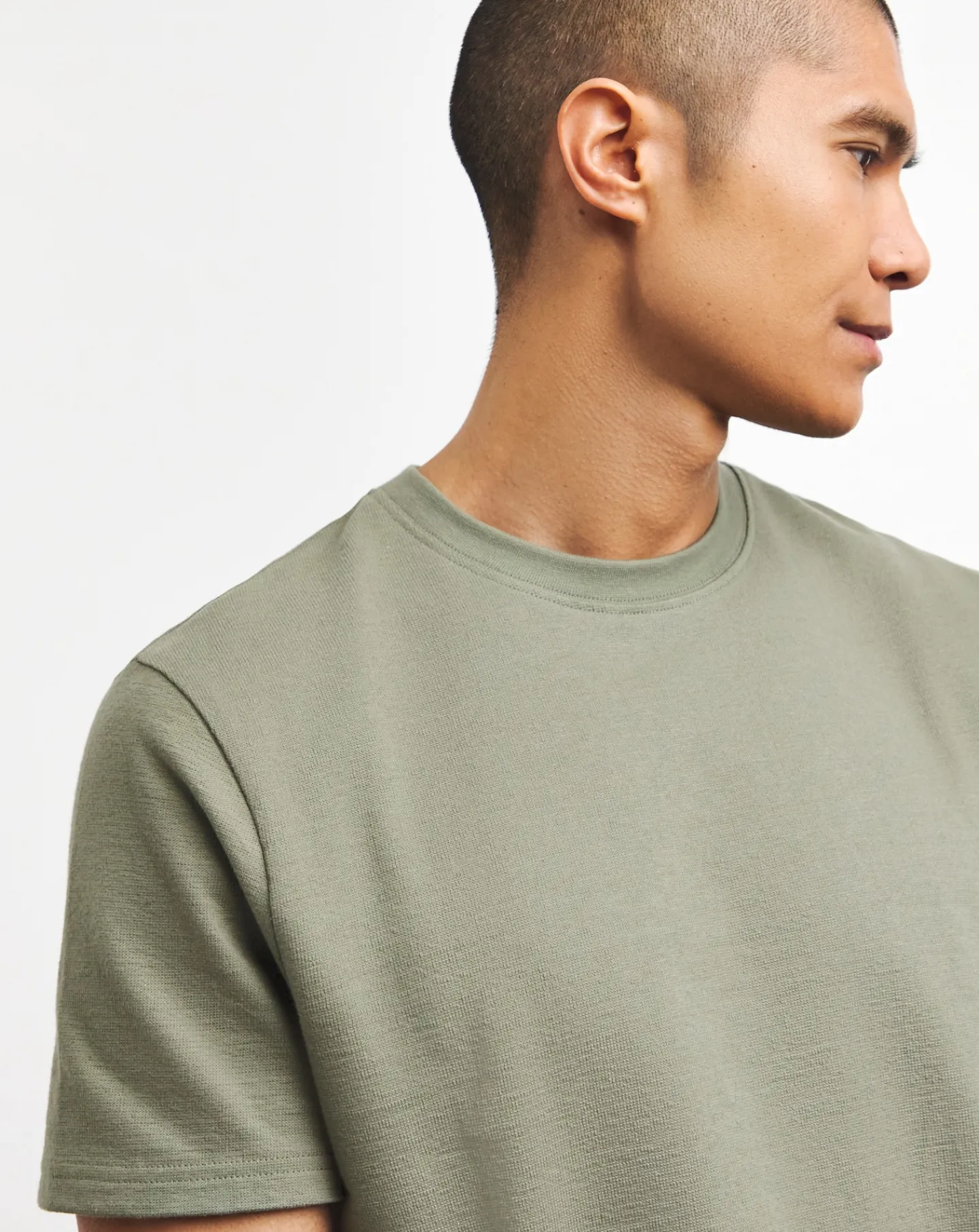 Jacamo Textured Crew Neck T-Shirt