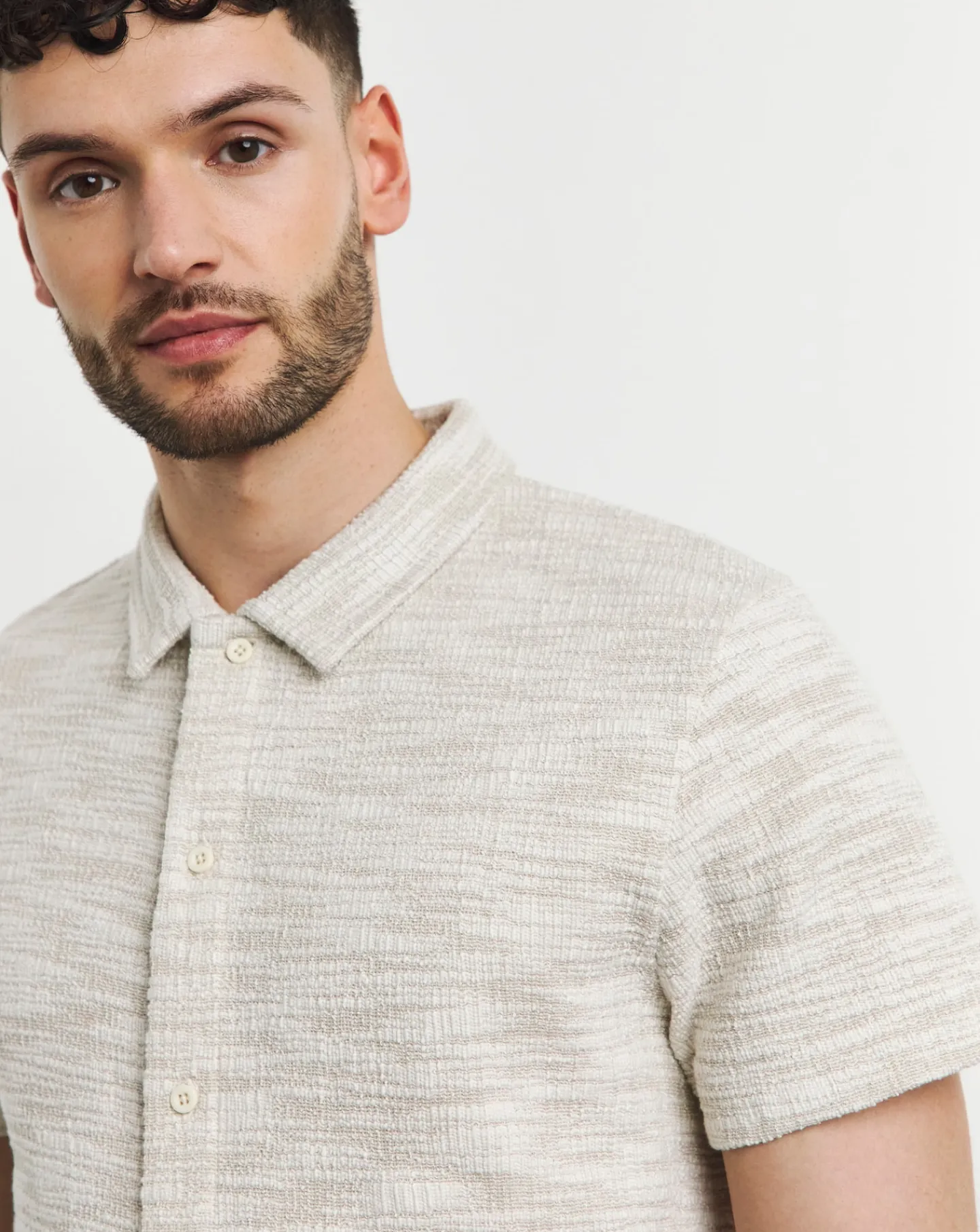 Jacamo Textured Jersey Shirt