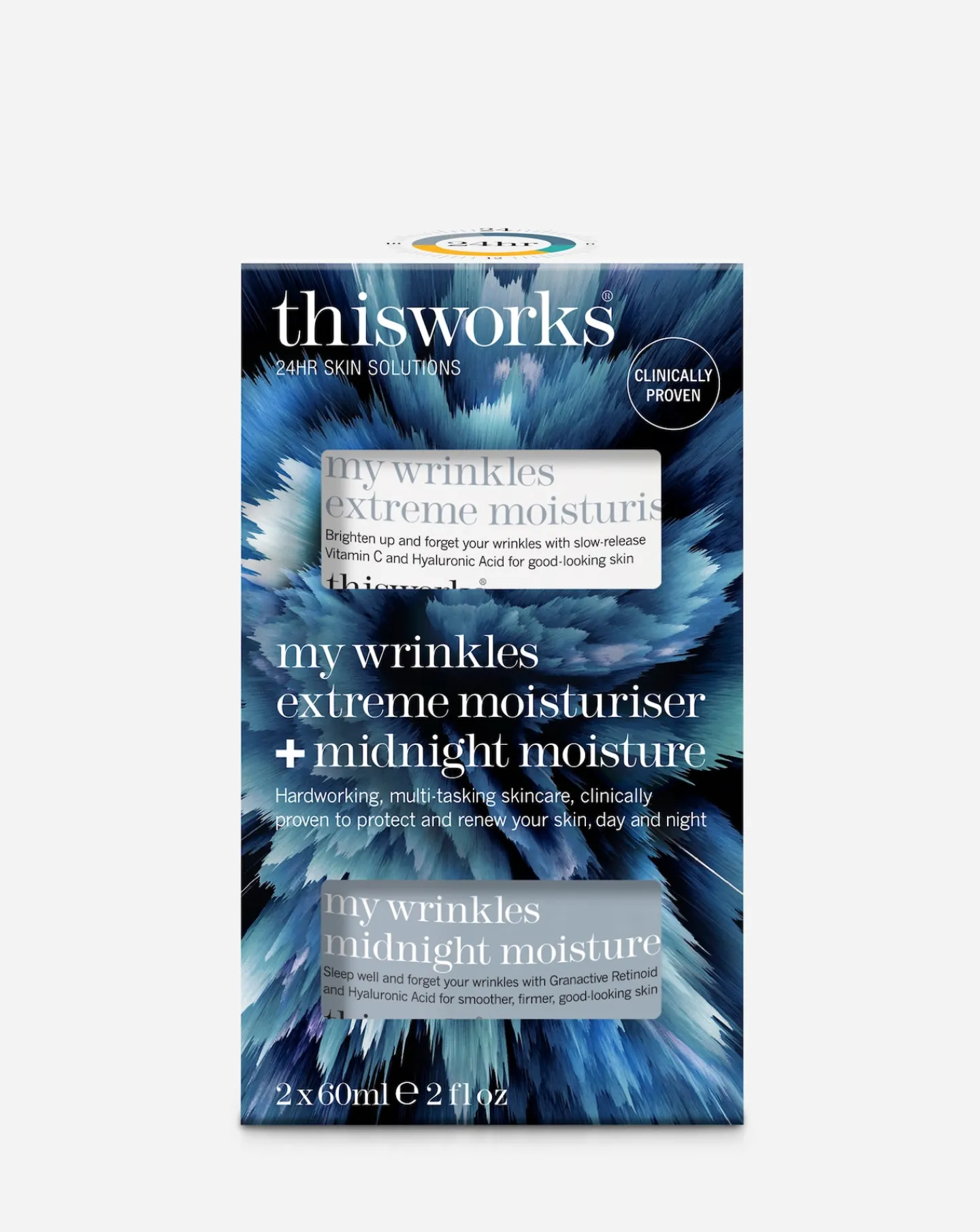 This Works My Wrinkles Extreme Moisturiser + Midnight Moisture Duo Set