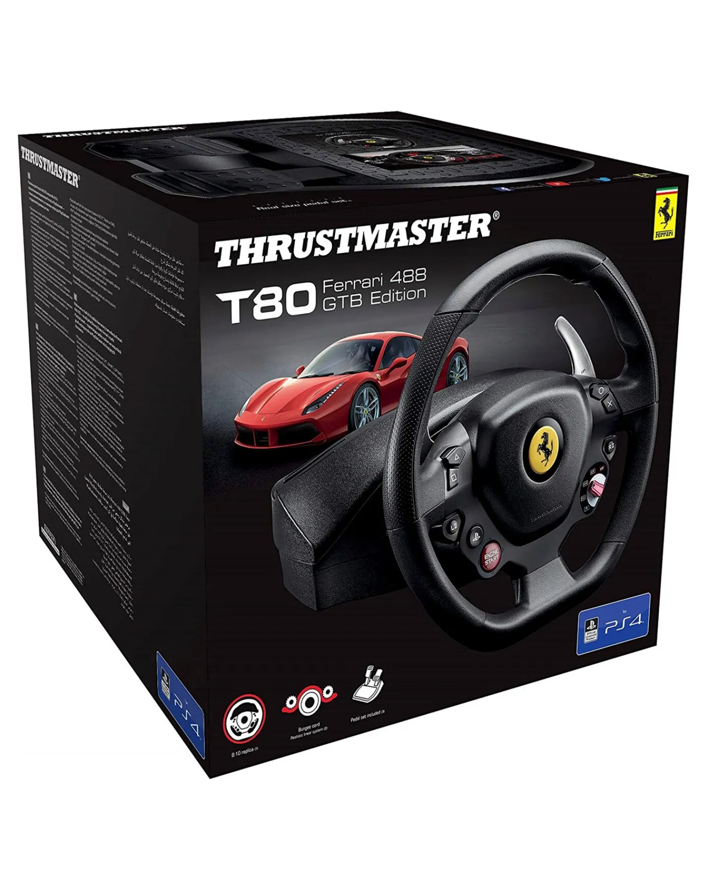 Thrustmaster T80 Ferrari 488 GTB Edition Steering Wheel