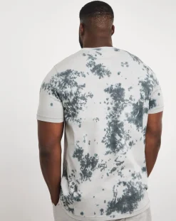 Jacamo Tie Dye T-Shirt Long