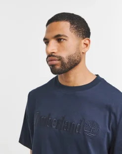 Timberland Embroidery Tonal Short Sleeve T-Shirt