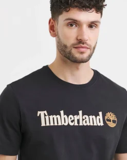 Timberland Linear Logo Short Sleeve T-Shirt