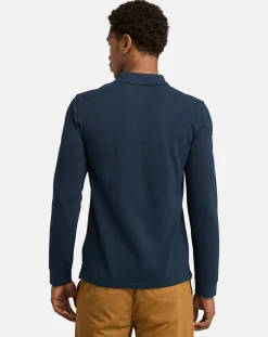 Timberland Long Sleeve Millers River Pique Polo