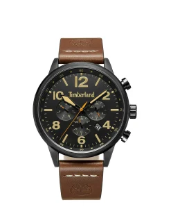 Timberland Myrtle Leather Strap Watch