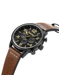 Timberland Myrtle Leather Strap Watch