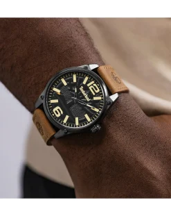 Timberland Ripley Z Leather Strap Gun 3ATM
