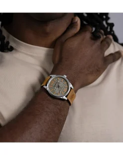 Timberland Ripley Z Leather Strap Watch